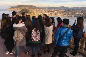 San Sebastian: Berömd lokal baskisk matlagningsklubb Privat måltid