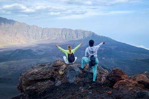 Île Fogo : Randonnée au sommet du volcan Pico do Fogo