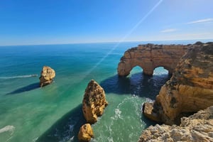 From Faro: The Original Benagil Cave, Marinha & More Tour