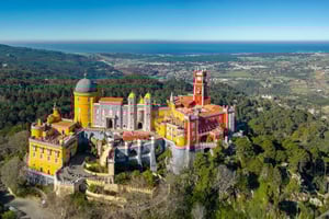 Lissabon: Pena Palace, Sintra, Cabo da Roca & Cascais Tagesausflug