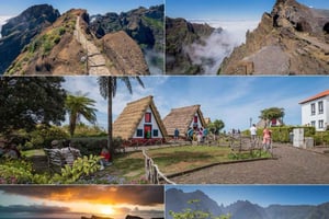 Madeira Funchal: Østtur Pico Arieiro & Santana & Laurissilva