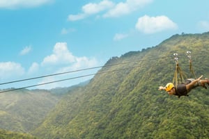 Portoryko: Zipline Bestia w parku rozrywki Toro Verde