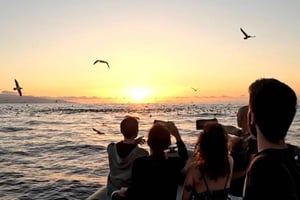 São Miguel: Auringonlaskun veneretki – kultainen valo, kalliot ja luolat