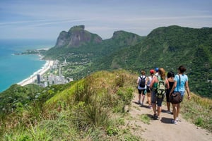 Rio de Janeiro: Vidigal Favela Tour och två bröder vandring