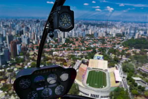São Paulo: Passeio Turístico de 20 minutos de Helicóptero