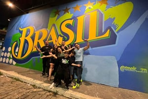 São Paulo : Tournée des bars et des arts de la rue avec un guide local