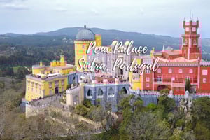 Sintra: Eintrittskarte für den Palácio Nacional da Pena und den Park mit Tuk-Tuk-Fahrt