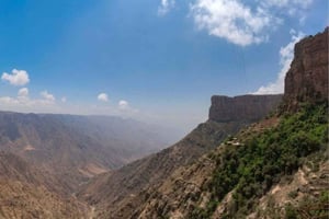 Abha: Rundtur til Al Habala, Shemsan-slottet og Fatima-museet