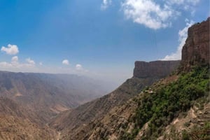 Abha: Rundtur til Al Habala, Shemsan-slottet og Fatima-museet