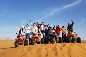 Z Rijadu: Pustynna wycieczka quadem ATV z przejażdżką na wielbłądzie