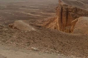 Kanten af verden: Vandretur og solnedgang