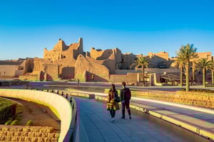 Från Riyadh: Sightseeingtur i Diriyah med transfer
