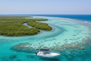 Jazan: Farasan-øerne – privat båd og turkisblåt vand