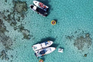 Jeddah: Aventura de snorkel en grupo por las islas Bayada con equipo incluido.