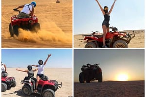 Jeddan aavikkosafari: mönkijöillä ajelua, kamelifarmilla vierailu ja auringonlaskun katselu