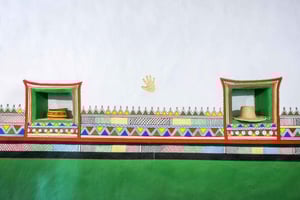 Qatt Al Asiri-kunstworkshop in Abha