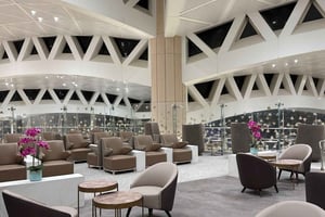 Red Sea International Airport (RSI): Adgang til AMWAJ Lounge