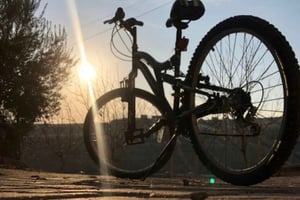 Krawędź świata (zachód słońca) z Kashtą