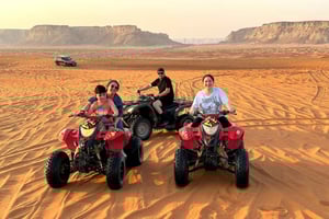 Safari nel deserto di Riyadh: dune bashing, All-terrain vehicle, cammelli e sandboarding