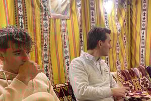 Riyadh : Desert Sunset (Camel Ride+Tea + Dinner (Kabsa))