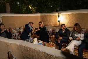 Riyadh: Traditionel middag i Diriyah