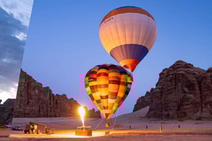 Hegra Al Ula: Sunrise Hot Air Balloon Flight