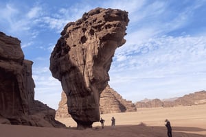 Tabuk: Hisma Valley & Bajdah Desert dagsutflykt med lunch
