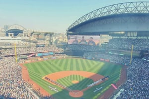 Сиэтл: бейсбольный матч Seattle Mariners в T-Mobile Park