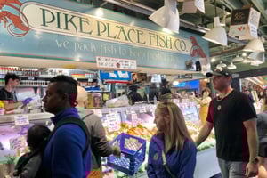 Сиэтл: гастрономическая экскурсия по рынку Пайк-Плейс с дегустацией 9+ блюд
