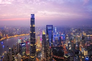 Tour privato della città di Shanghai della durata di 4 ore con guida di lingua tedesca