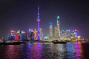 Romantik am Fluss: Huangpu-Kreuzfahrt (Innenbereich/Außenbereich)