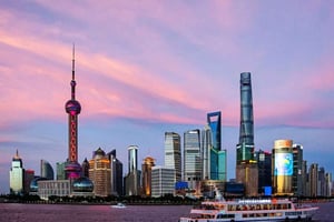 Tour dell'aeroporto di Shanghai con una città straordinaria