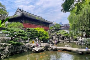 Shanghai: Privat 1,5-timers guidet rundvisning i Yu Garden