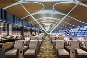 Aeroporto di Shanghai Pudong: T2 No.77 Accesso alla sala ChinaEastern