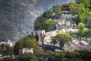 Shanghai: Escursione della Grande Muraglia Meridionale con il treno proiettile