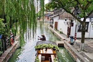 Shanghai: Zhujiajiao Water Town, Xiaolongbao& Optional Spots