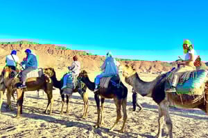 2-Day Private Tour: Casablanca to Marrakech with Desert Stay