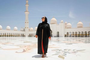 Abu Dhabi: Sheikh Zayed Grand Mosque Tour med fotograf