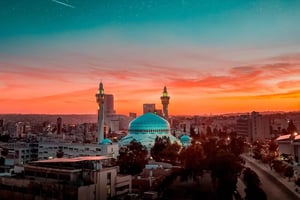 Amman: Führung durch die König-Abdullah-Moschee