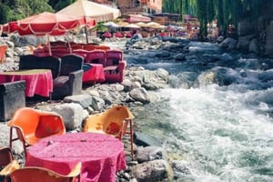 Montanhas Atlas, Vale de Ourika e almoço no Deserto de Agafay