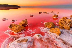 Баку: Сумгаит, Розовое озеро и оживленный Зеленый базар