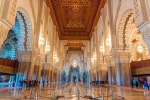 Casablanca: visita guiada privada com bilhete para a Mesquita Hassan II