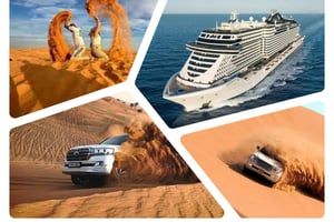 Doha: Desert Safari, Camel Ride, and Sandboarding Tour