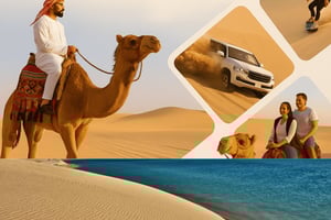 Doha-Wüstensafari, Kamelritt, Sandboarding und Binnenmeer