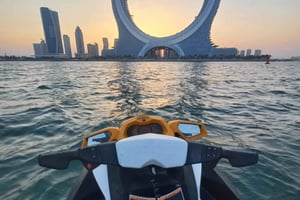 Doha: Jetski-Fahrt vom Katara Beach nach Safliya & The Pearl