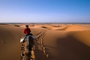 Marrakechista: Merzougan Erg Chebbi -aavikkokierrokselle