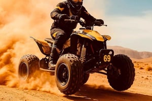 Von Marrakech aus: Agafay Wüsten-Dinner mit Quad- und Kamel-Ritt