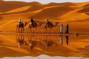 Desde Marrakech: tour privado de 2 días a Merzouga y campamento de lujo