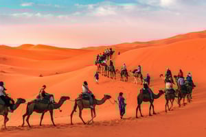 Fra Marrakech: 5-dagers tur til Merzouga-ørkenen