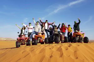 Из Эр-Рияда: тур на квадроцикле по пустыне на квадроцикле с поездкой на верблюде